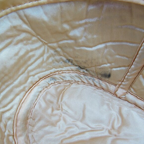 YoungAn Fashion Men's Green Tweed 3 Panel Fedora Size L 7 1/4-7 3/8 Made  Korea - Picture 7 of 9